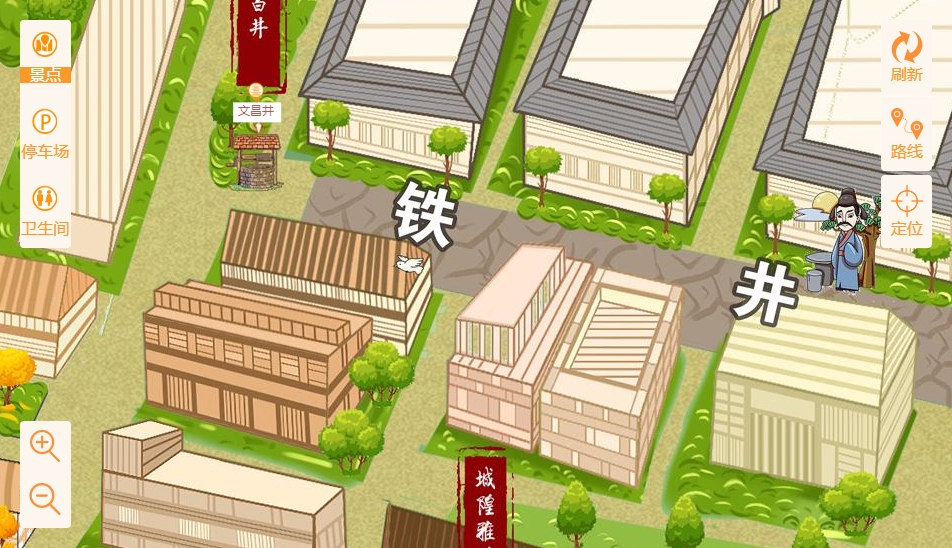 长顺智慧景区：手绘地图与语音导览的完美融合