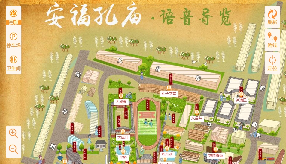长顺手绘地图：智慧景区智能化服务的延伸